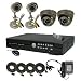 CIB R401H60W500G8752-8401 4CH Surveillance DVR Four CCD Cameras 500GB KIT. Eagleeyes Software