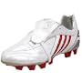 adidas Women's Absolado PS TRX Firm Ground Soccer Cleat,White/Pure Red/Star,8 M