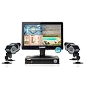 Lorex LH118501C4LE13F 8-Channel Digital Video Recorder with 13-Inch LED Monitor and 4 Security Cameras