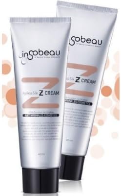 Insobeau, Ageless silk Z cream 40ml # Beige (vitamin enriched, smooth skin texture, and BB Cream...