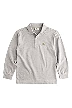 Boy's Long Sleeve Chine Pique Polo