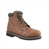 Men's 6 Work Boot PU Sole in Light Brown Size: 12, Width: M