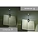 Ledgle LED Book Light Rechargeable Extra-Bright, Easy Clip On Reading Light, 2 Brightness Settings, Soft Padded Clamp, USB Cable & CE Certified AC Charger. Perfect for Night Readers