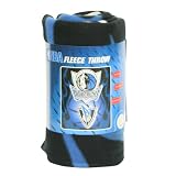 Dallas Mavericks Lightweight Fleece Blanket (Measures Approx 50" x 60")
