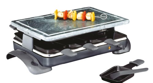Kuchenprofi 8-Tray Premium German Engineered Raclette Hot Stone