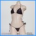 Apparel : SEXY BRAZILIAN THONG BIKINI (Stunning Black) C/D Cup