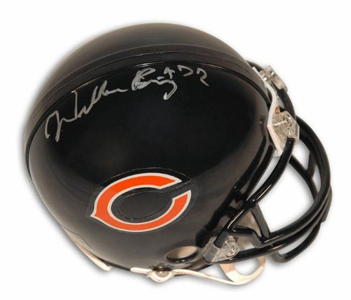 Autographed William Perry Chicago Bears Mini Helmet
