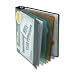 Wilson Jones View-tab Presentation Binder, 1" Capacity, 8.5" x 11" Sheet Size, Black (W55095)