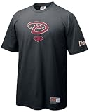 Arizona Diamondbacks Black MLB Practice 8 Short Sleeve Tee Shirt By Nike Team Sports