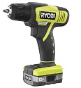 Factory-Reconditioned Ryobi 12V Cordless Lithium-Ion Compact Drill Kit ZRHJP001K