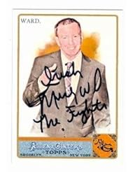 Autograph Warehouse 69559 Irish Micky Ward Autographed Card Boxer 2011 Topps Allen And Ginters No. 6