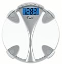 Weight Watchers Glass Tracker Scale with Blue Backlight