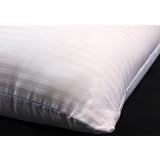 Unique 5* 300TC Percale Cotton Cover Half Memory Half Hollowfibre Tri-Pillow
