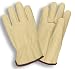 Economy Pig Skin Leather Work Gloves 1 Pair CLEARANCE