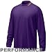 Lsu Tigers Tshirt : Nike Lsu Tigers Purple NikeFIT Mock Turtle Neck Performance Long Sleeve Tshirt