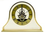 17 Cm Gold Finish Skeleton Carriage Clock By Lc Designs
