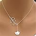 CHOP MALL Jewelry Chains Fashion Cute Bird Leaf Shape Pendant Necklace (1 Pc)