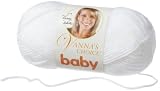 Lion Brand Yarn 840-100N Vanna¿s Choice Baby, Angel White