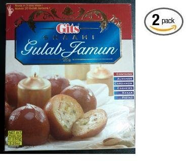 Gits SHAAHI gulab jamun MIX oz (Pack of 2) 5.25