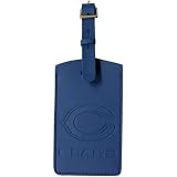 NFL Chicago Bears Royal Blue Leather Embossed Logo Bag Tag