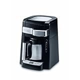 DeLonghi DCF2210TTC 10-Cup Thermal Carafe Drip Coffee Maker, Black