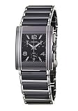 Rado R20591152 Integral Black Dial Stainless Steel and Ceramic Men's Chronograph Watch