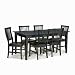Ebony Finish SevenPiece Breakroom Set