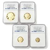 2008 Four-Piece Gold Buffalo Coin Set PF70 Ultra Cameo Early Release NGC