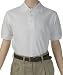 School Uniform Unisex Short Sleeve Pique Knit Shirt By French Toast (10, White)