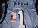 Dean Smith Unc Tarheels Jsacoa Signed Jersey - Autographed College Jerseys