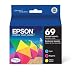 Epson 69 Series DURABrite Ultra Color Ink Cartridges - Multipack (T069520)