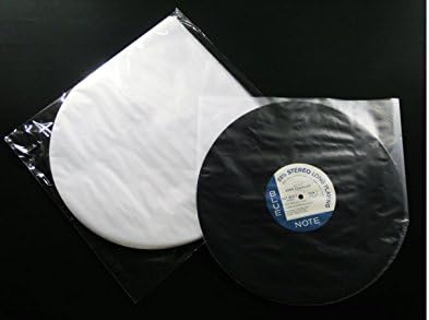 100 Plastic Record Inner Sleeves 12" LP LD "Made in Japan"