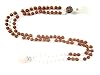 Heart Chakra Mala- Rose Quartz Jade Prayer Beads Rudraksha Yoga Spiritual Necklace 108+1
