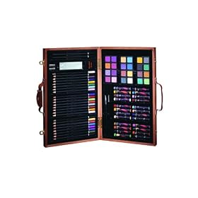 DM Creations Wood Art Set, 83-Pieces