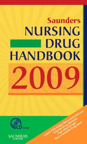 Saunders Nursing Drug Handbook 2009 (Saunders Nursing Drug Handbook)