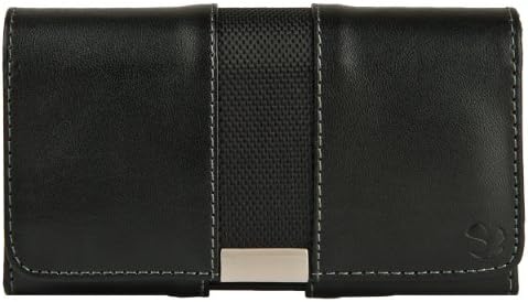 Premium Large Leather Holster Pouch Case for Xiaomi Mi 4 Smartphone