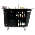 Gigantische Rockstar Bar Nappalon Leder Schwarz by Kare Design