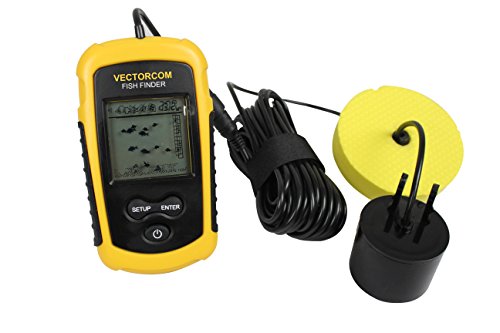 Vectorcom wired fish finder portable fishfinder fishing…