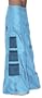 Ghast 32" Fat Bottom Raver Pants (Lt Blue), Wide Leg Rave Pants, Dance Team Pants, 34, Lt Blue