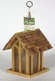 2 each: Perky-Pet Mountain Chapel Cedar Bird Feeder (50172)