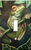 Yellow Eyed Tree Frog Switch Plate