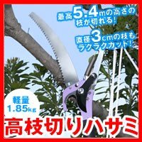 TA-11　5メートルの高さまで届く　高枝切りハサミ