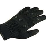 GRIP FINGER PADDED KNUCKLES BIKER MOTORCYCLE GLOVES XL