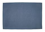 Park B.Smith Eco Astor Ribbed 20 Inch by 34 Inch Recycled Cotton Rug, Denim