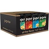Popchips Potato Chips 4 Flavor Variety Pack, 0.8 Ounce (Pack of 24)