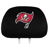 Tampa Bay Buccaneers NFL Headrest Covers (2 Pack) Covers