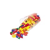 Learning Resources Plastic Pattern Blocks, 1 cm, Set of 250 (LER0632)