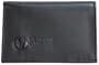 The Vegan Collection Men's Armstrong Black Tri-Fold Wallet