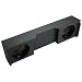 Atrend A152-10 Atrend Series 10-Inch Dual Down-Fire Subwoofer Boxes with Bed Liner Fi...