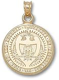 Georgia Tech Yellow Jackets Solid 10K Gold Seal Pendant